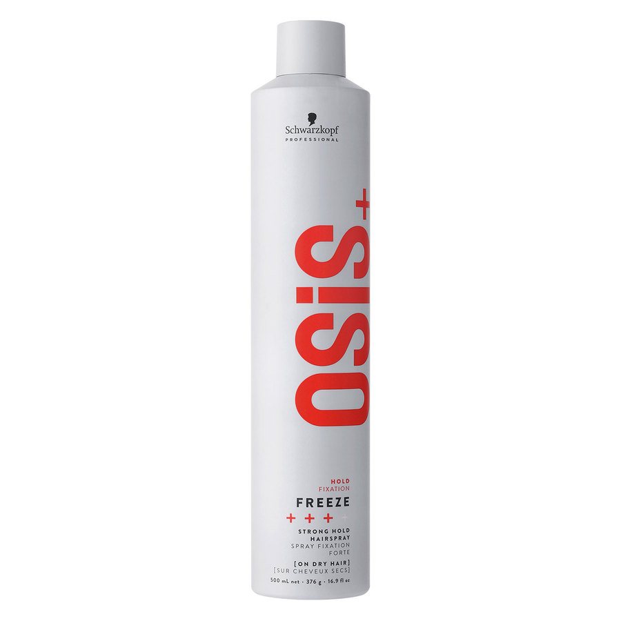 500ml Freeze SCHWARZKOPF OSIS+ FREEZE Strong hold 3 hairspray 500ml - Image 1