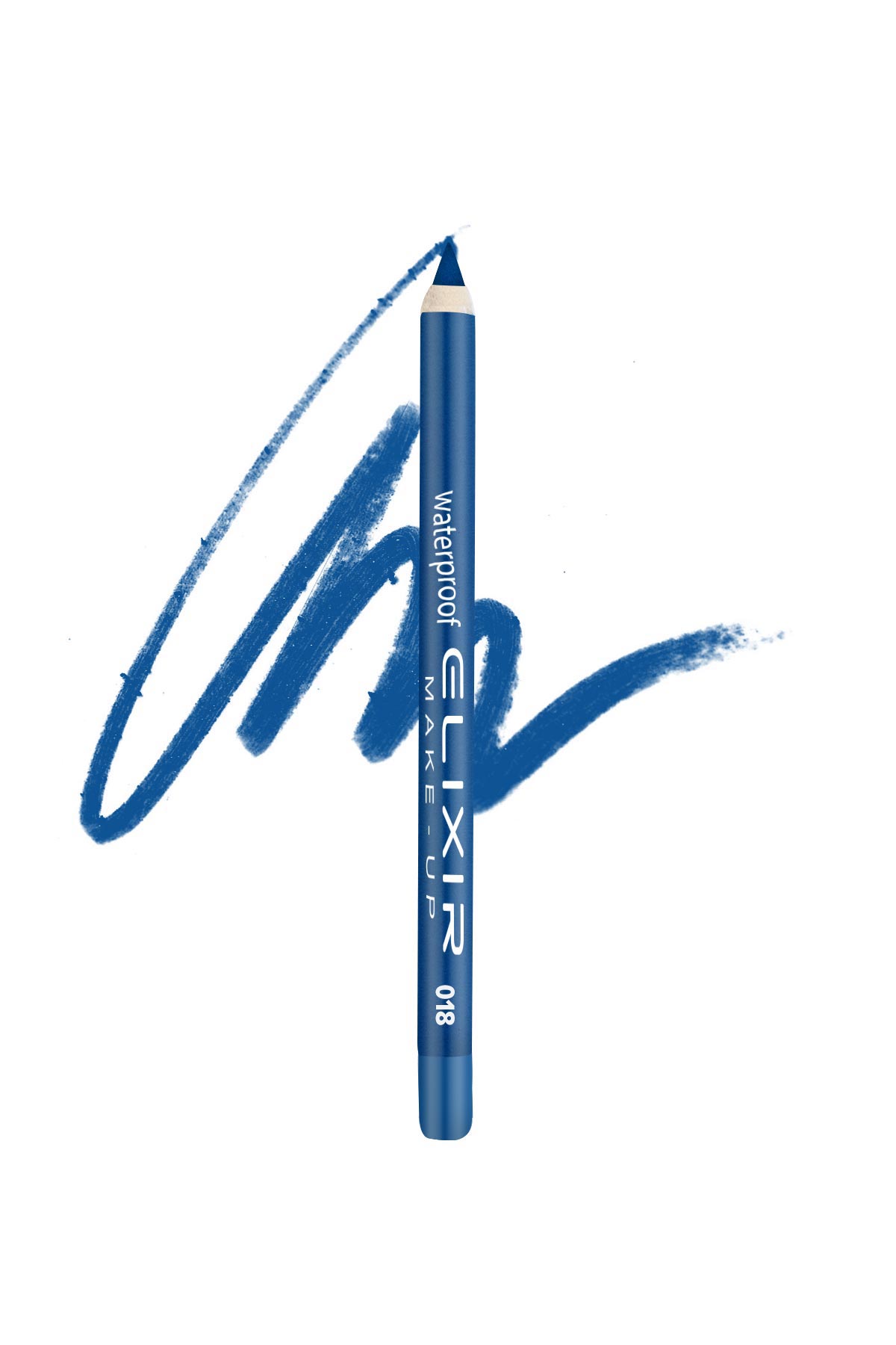 018.jpg Elixir Waterproof Eye pencil #018 (Electric Blue) - Image 1