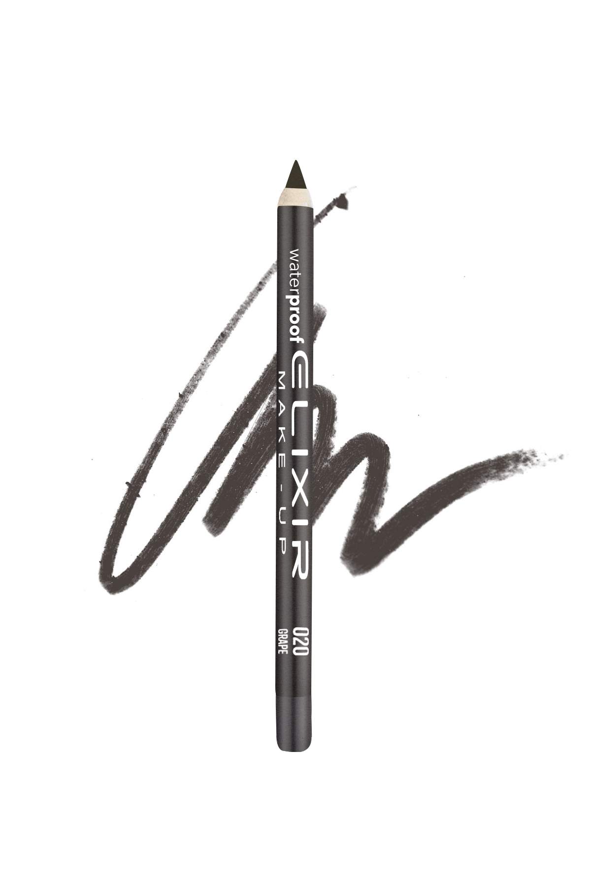 020_Swatch.jpg Elixir Waterproof Eye pencil #020 (Grape) - Image 1