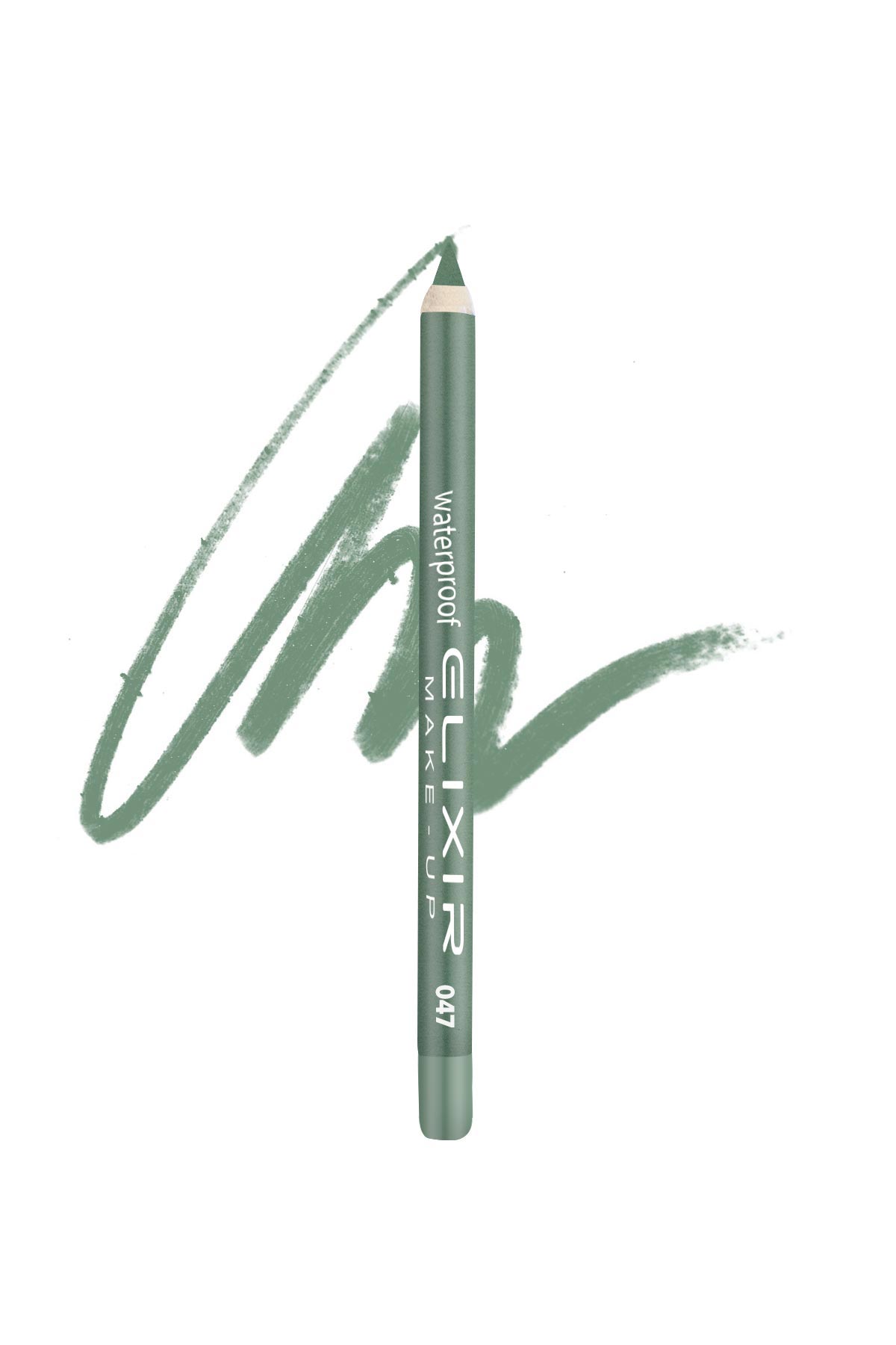 047.jpg Elixir Waterproof Eye pencil #047 (Olive Green) - Image 1