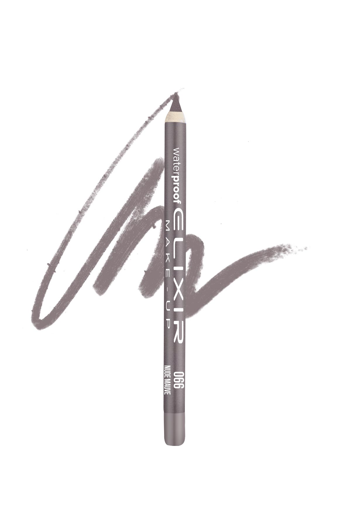 066-1-1.jpg Elixir Waterproof Lip Pencil - #066 (Nude Maue) - Image 1