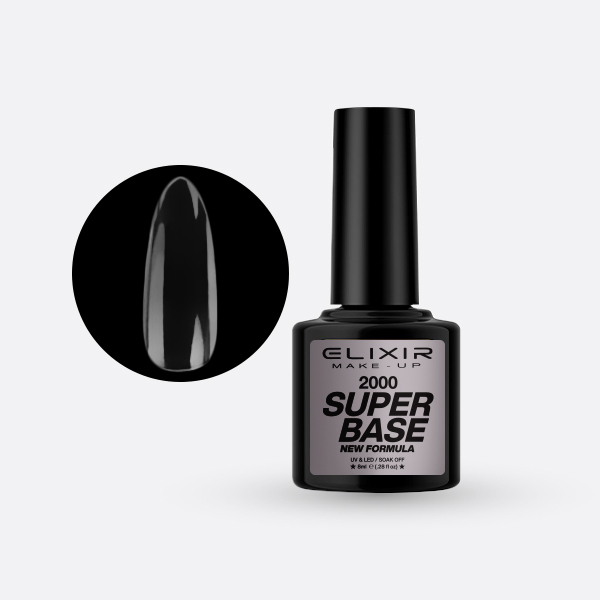 2000.jpg Elixir Semi Gel - #2000 (Super Base Coat) New Formula! 8ml - Image 1
