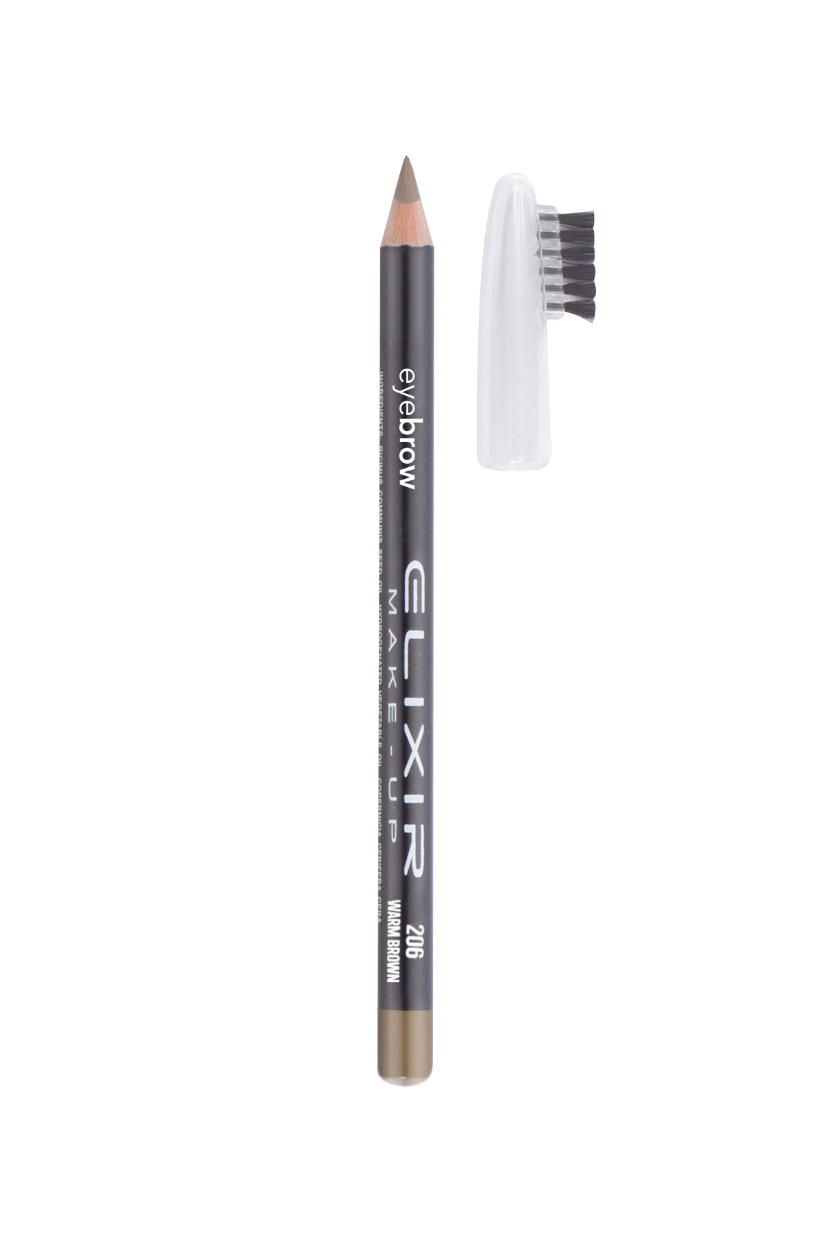 206_WarmBrown.jpg Elixir Eyebrow Pencil #206 - Image 1