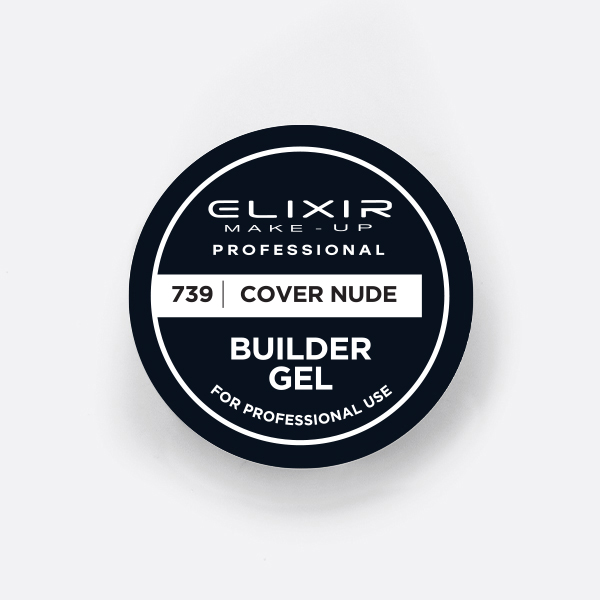 739-15gr-cover-nude.jpeg Elixir Builder Gel 15gr #739 Cover Nude - Image 1