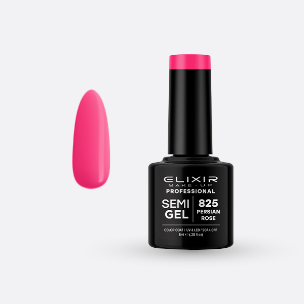 825.jpg Elixir Semi Gel - #825 (Persian Rose) 8ml - Image 1