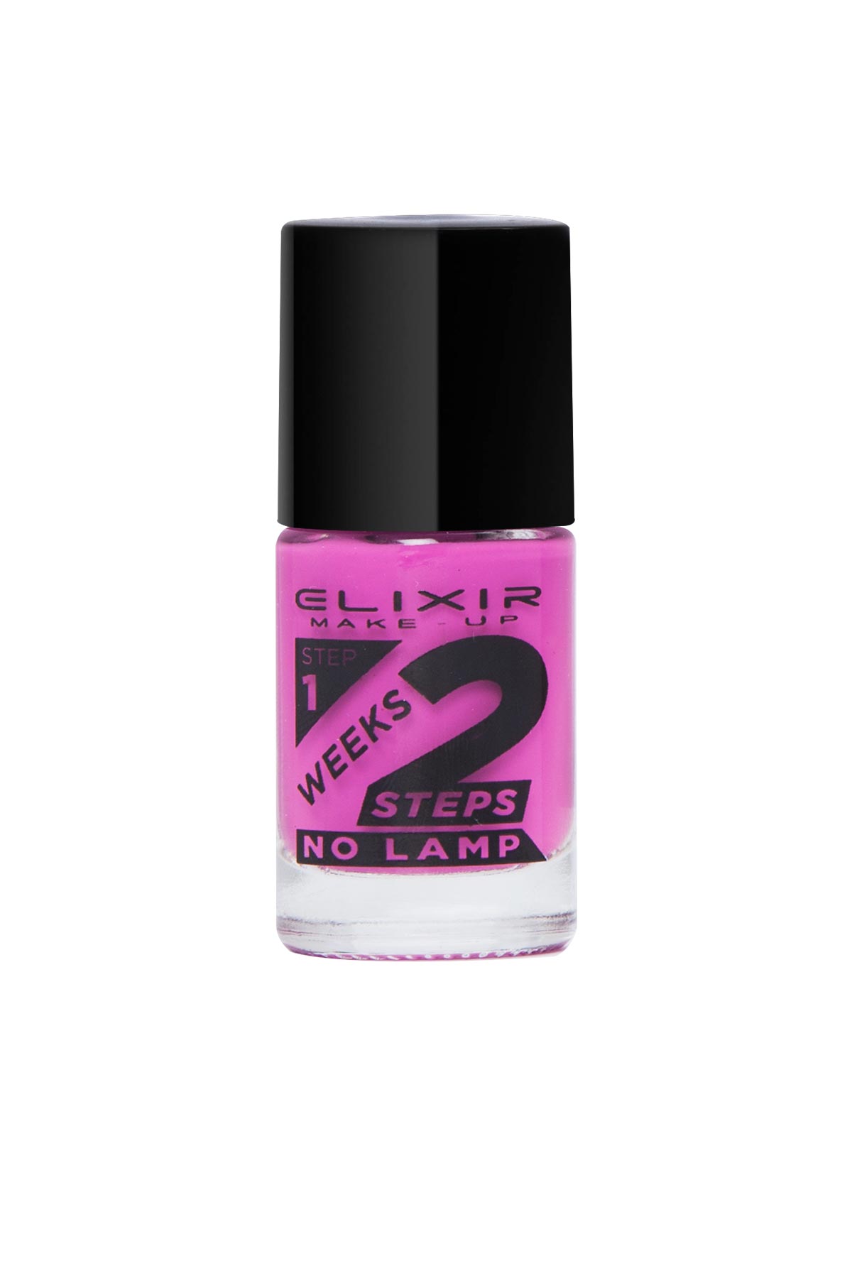 836-718.jpg Elixir 2 weeks Nail Polish - #718 (Violet Red) - Image 1