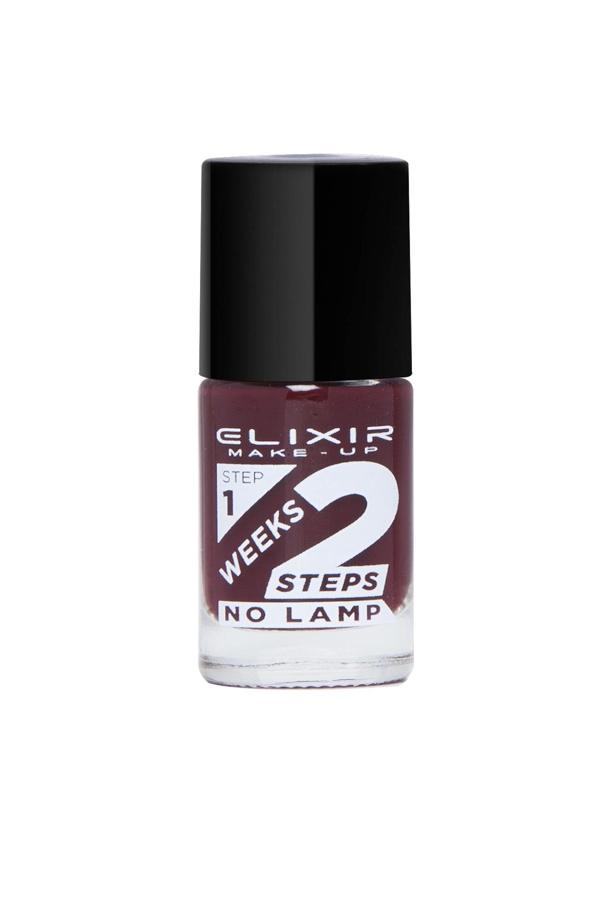 836-755.jpg Elixir 2 weeks Nail Polish - #755 (Wine) - Image 1