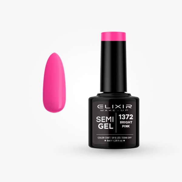 842-1372.jpg Semigel - #1372 Bright pink - Image 1