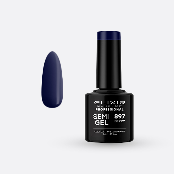 897.jpg Elixir Semi Gel - #897 (Berry) 8ml - Image 1