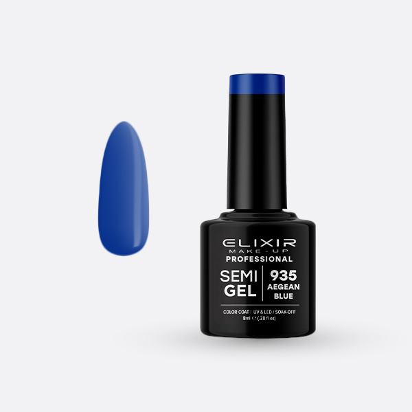 935.jpg Elixir Semi Gel - #935 (Aegean Blue) 8ml - Image 1
