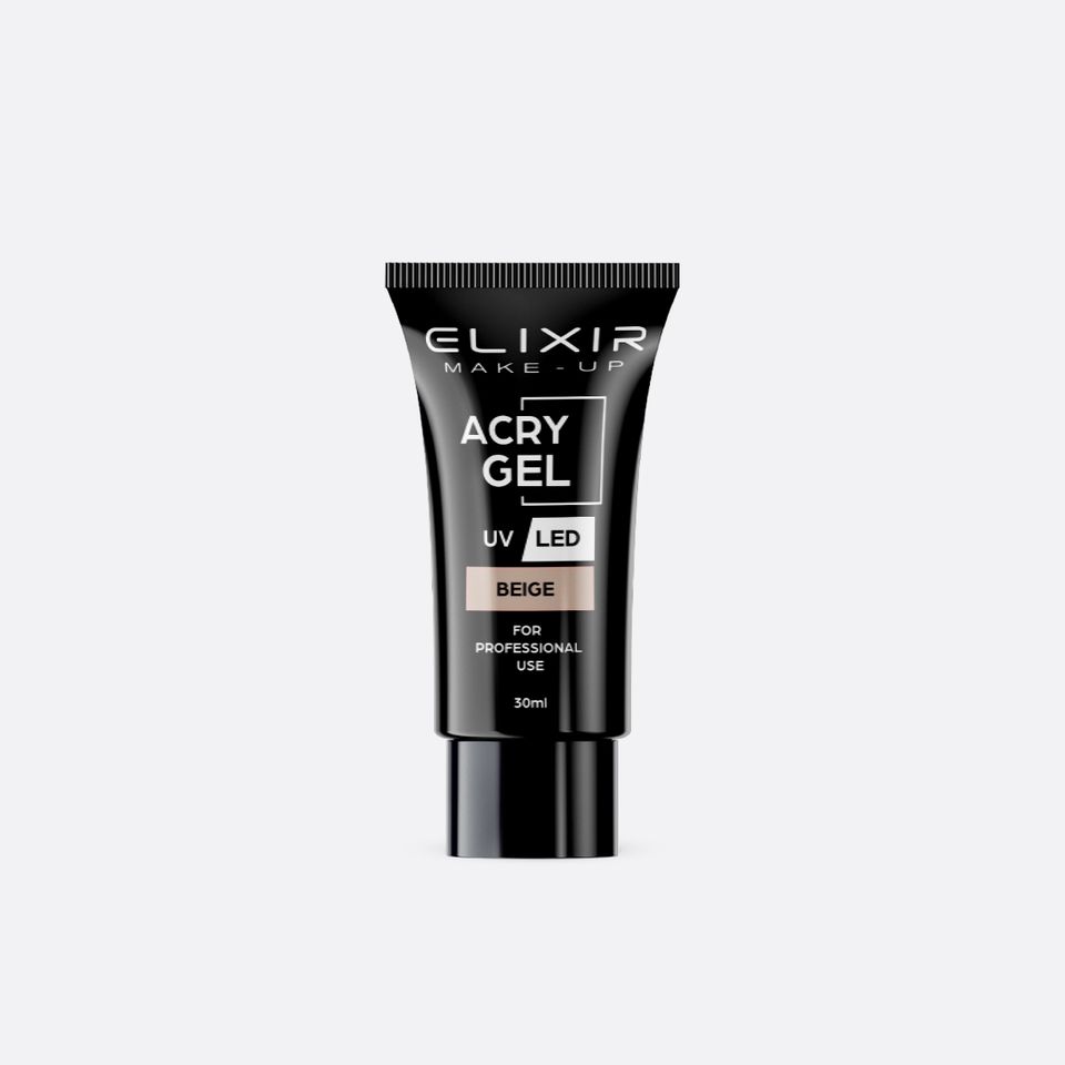 Acry-gel-beige.jpg Elixir Acry Gel 30ml #782 Beige - Image 1