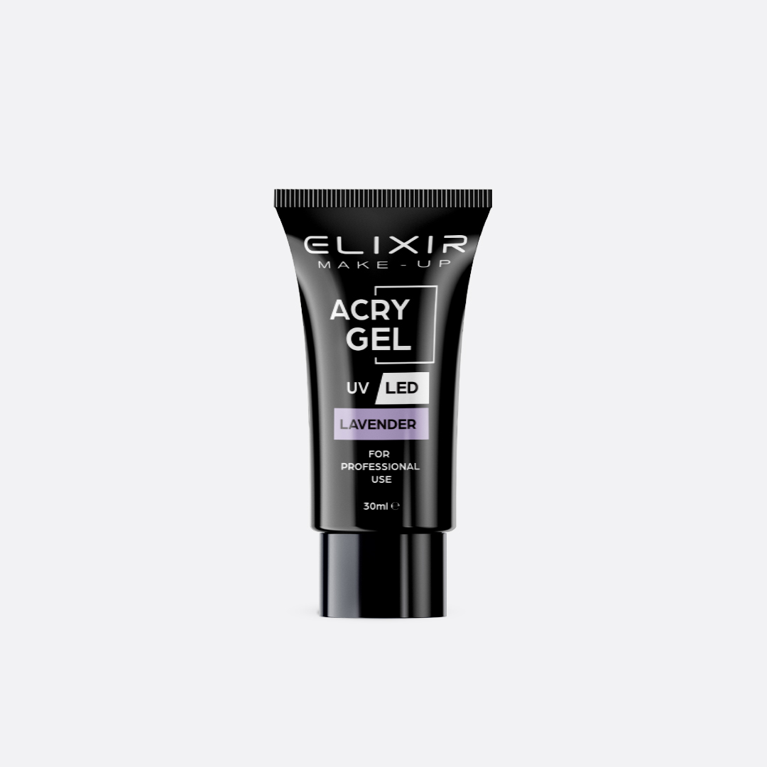 AcryGel-Mockup-704-web.jpg Elixir Acry Gel 30ml #704 Lavender - Image 1