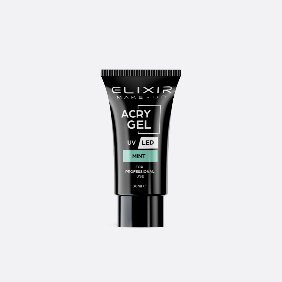 AcryGel-Mockup-707-web.jpg Elixir Acry Gel 30ml #707 Mint - Image 1