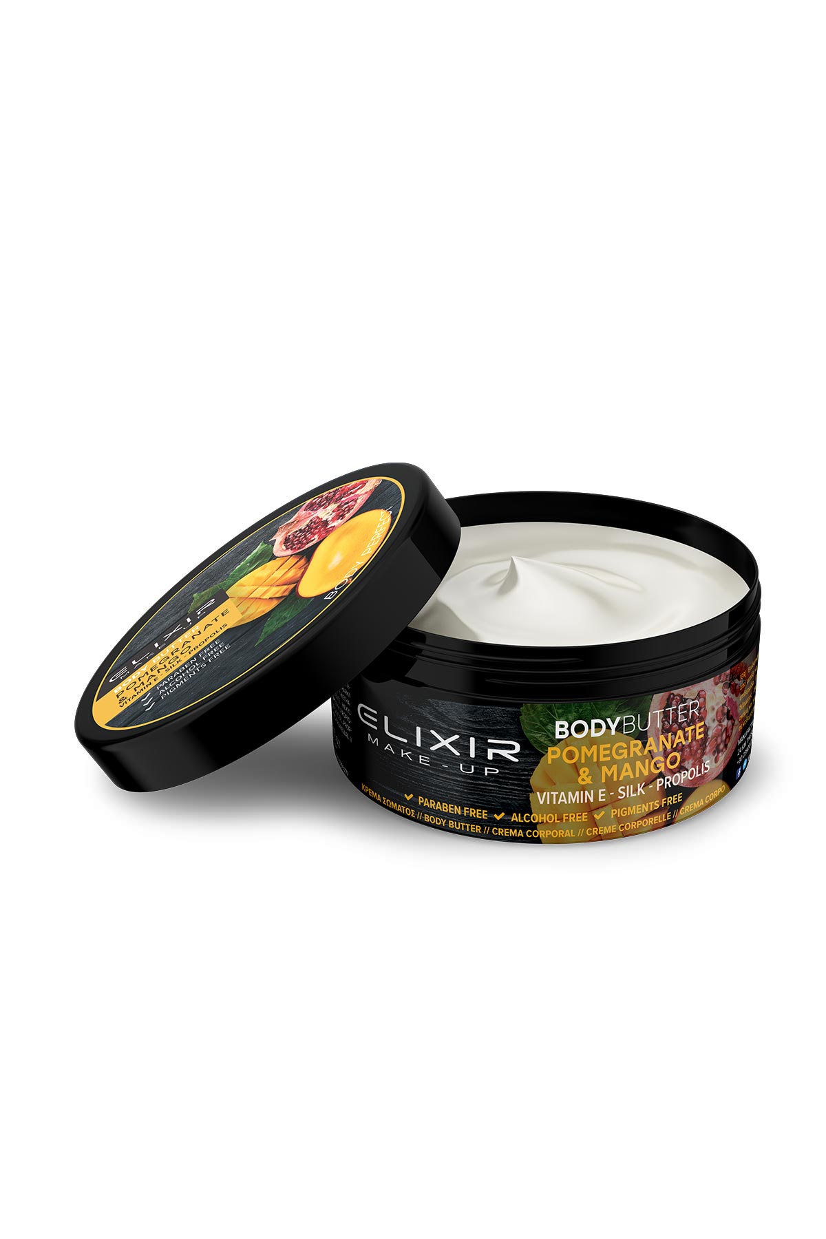 Body-Creme-Pomegranate_Mango-2.jpg Elixir Body Butter Pomegranate & Mango - Image 1