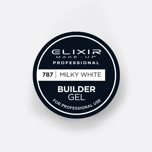 Builder-Gel-787-Milky-White-30g.jpg Elixir Builder Gel 30gr #787 Milky White - Image 1