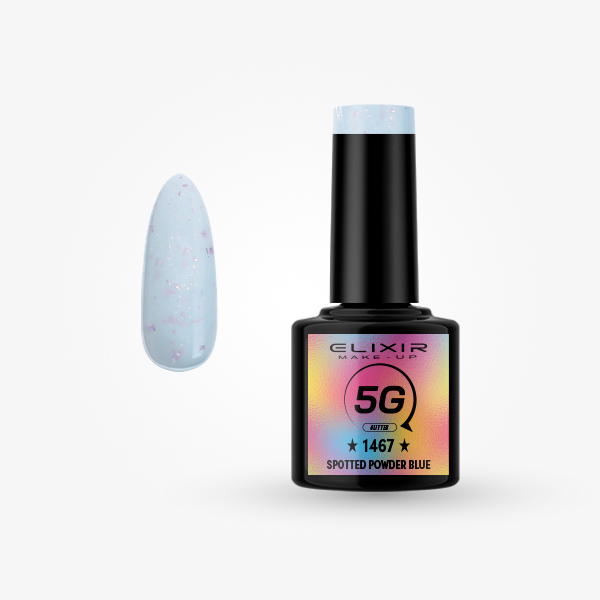 Geelilakka-842-1467.jpg Semigel - #1467 Spotted powder blue - Image 1