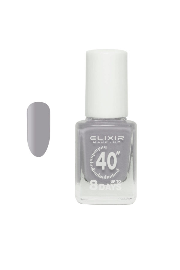 Nail-Polish-Fast-Dry-441.jpg Nail Polish Fast Dry 40"& Up to 8 Days – #441 (Cloudy Grey) - Image 1