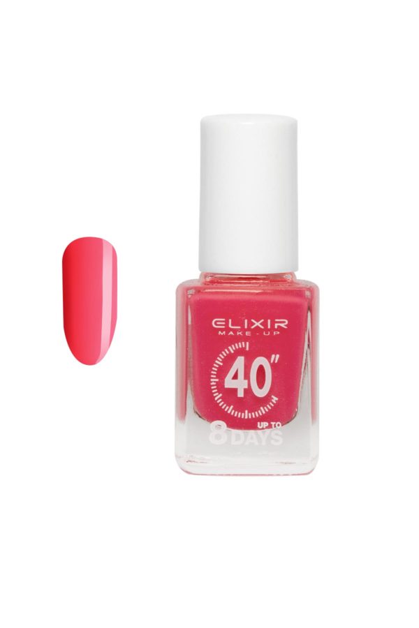 Nail-Polish-Fast-Dry-445.jpg Nail Polish Fast Dry 40"& Up to 8 Days – #445 (Orange Pink) - Image 1
