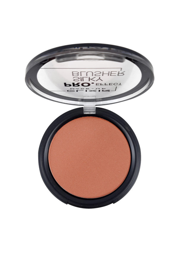 Silky-blusher_107_open-600x900-1.jpg Elixir PRO. Effect Silky Blusher #107 (Sepia) - Image 1