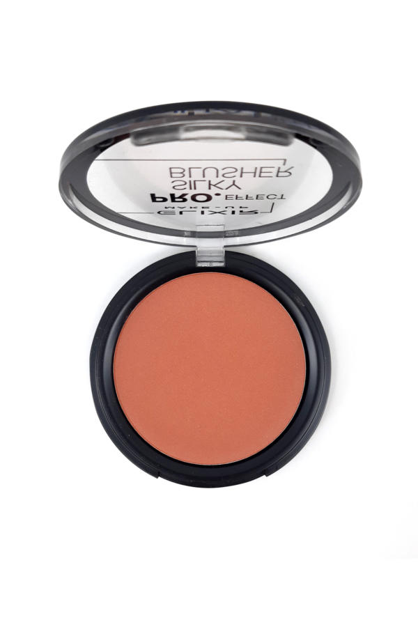 Silky-blusher_301_open-1-600x900-1.jpg Elixir PRO. Effect Silky Blusher #301 (Cantaloupe) - Image 1