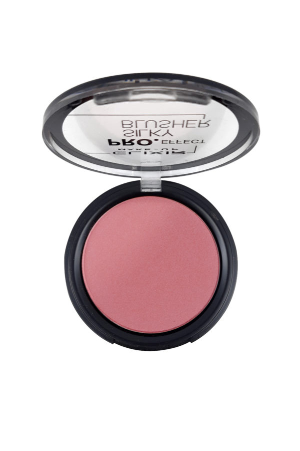 Silky-blusher_303_open-600x900-1-2.jpg Elixir PRO. Effect Silky Blusher #303 (Flamingo) - Image 1