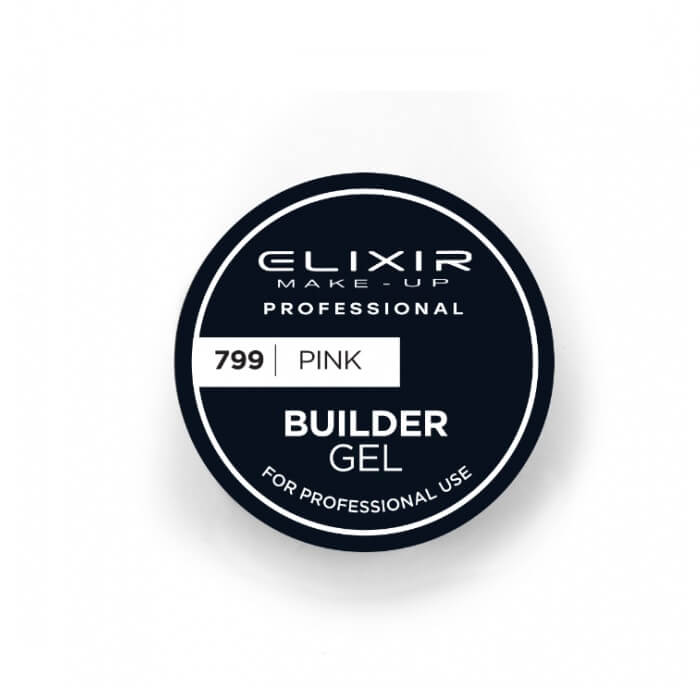 UUSIelixir-builder-gel-799.jpg Elixir Builder Gel 30gr #799 Pink - Image 1