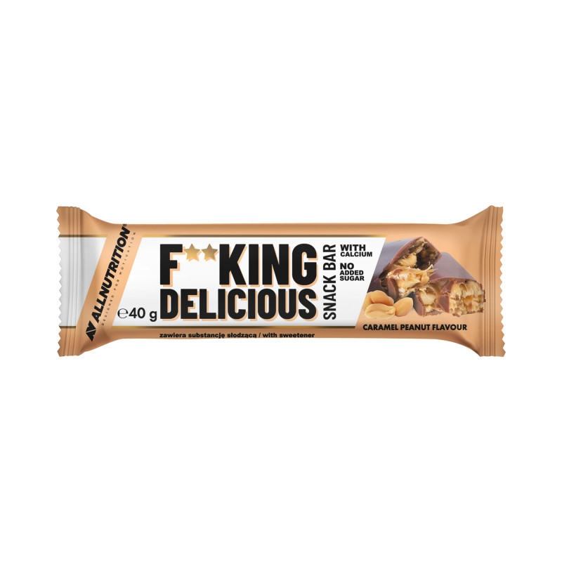 allnutrition-fitking-delicious-bar-caramel-peanuts-40g-98.jpg ALLNUTRITION FITKING DELICIOUS Bar – caramel peanuts 40g - Image 1