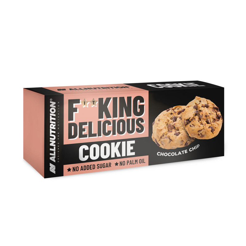 allnutrition-fitking-delicious-cookies-chocolate-chip-135-g-98.jpg ALLNUTRITION FITKING DELICIOUS Cookies – chocolate chip 135 g - Image 1