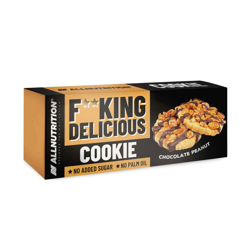 allnutrition-fitking-delicious-cookies-chocolate-peanuts-150g-98.jpg ALLNUTRITION FITKING DELICIOUS Cookies – chocolate peanuts 150g - Image 1
