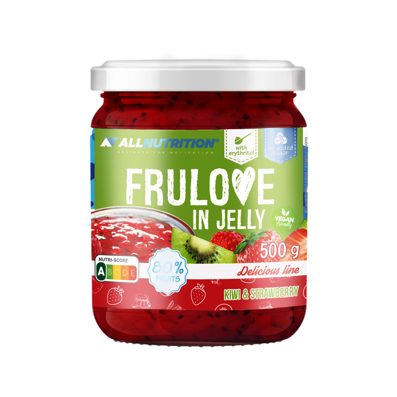 allnutrition-frulove-in-jelly-kiwi-strawberry-in-jelly-500-g-98.jpg ALLNUTRITION FRULOVE IN JELLY Kiwi - strawberry, in jelly 500 g - Image 1