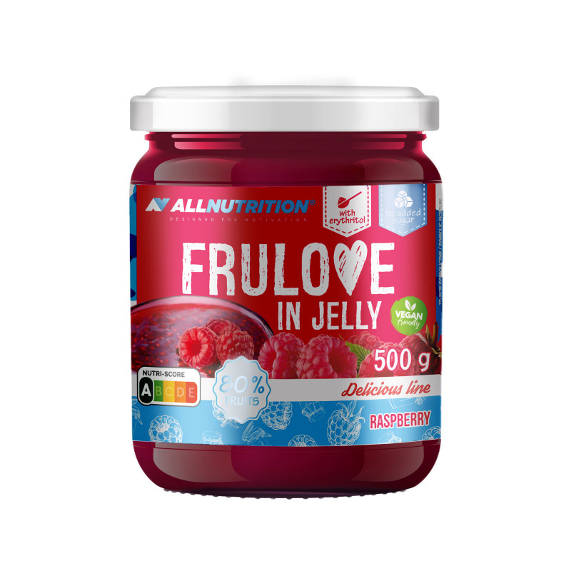 allnutrition-frulove-in-jelly-raspberry-in-jelly-500-g-98.jpg ALLNUTRITION FRULOVE IN JELLY Raspberry, in jelly 500 g - Image 1