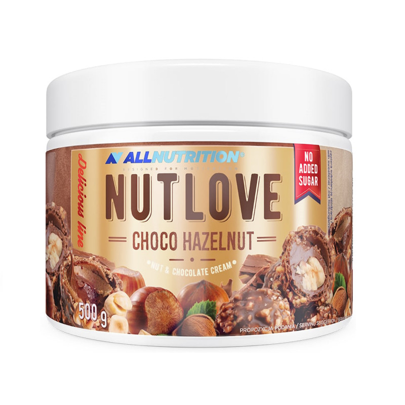 allnutrition-nutlove-choco-hazelnut-chocolate-cream-with-nuts-500-g-58.jpg ALLNUTRITION NUTLOVE CHOCO HAZELNUT Chocolate cream with nuts 500 g - Image 1