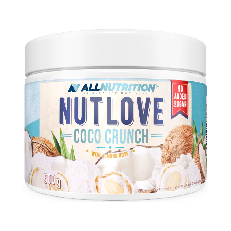 allnutrition-nutlove-coco-crunch-coconut-cream-with-nuts-500-g-98.jpg ALLNUTRITION NUTLOVE COCO CRUNCH Coconut cream with nuts 500 g - Image 1