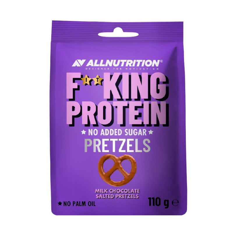 an-fitking-protein-pretzels-milk-choco-salt-110g-98.jpg ALLNUTRITION FITKING PROTEIN Pretzels – Milk Choco Salt 110g - Image 1