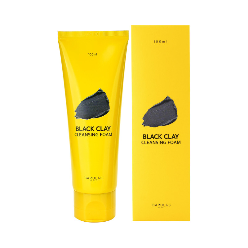 barulab-black-clay-black-clay-cleansing-foam-100ml-60.jpg BARULAB BLACK CLAY Black clay cleansing foam 100ml - Image 1