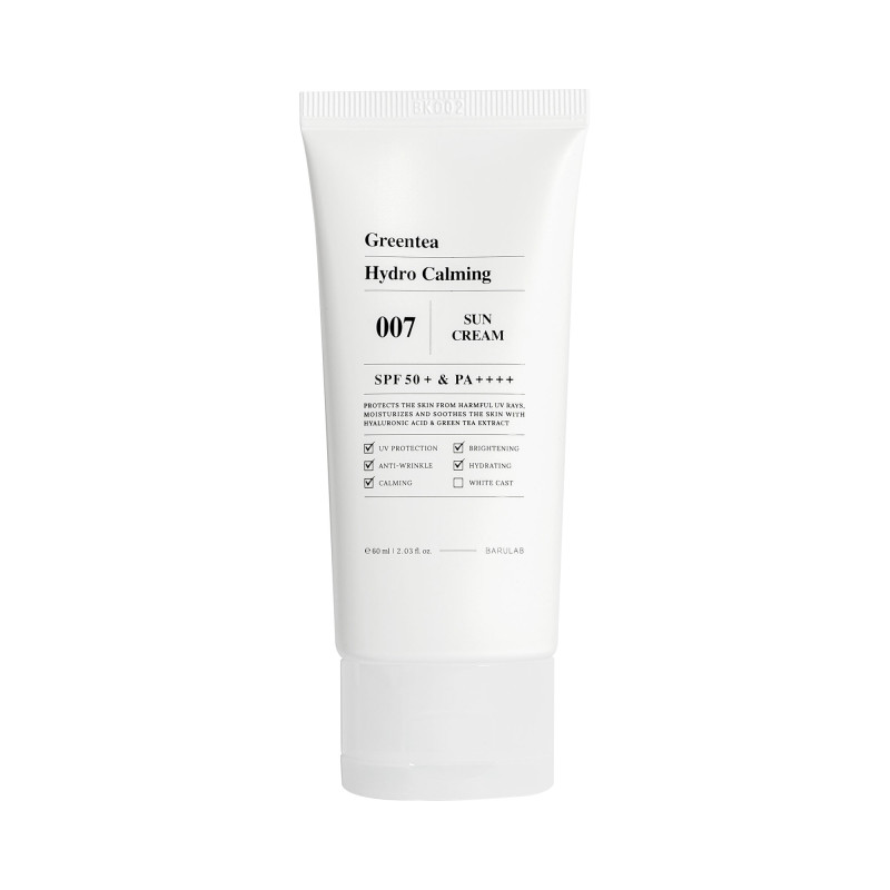 barulab-greentea-green-tea-sunscreen-moisturizing-cream-60ml-98.jpg BARULAB GREENTEA Green Tea Sunscreen Moisturizing Cream 60ml - Image 1