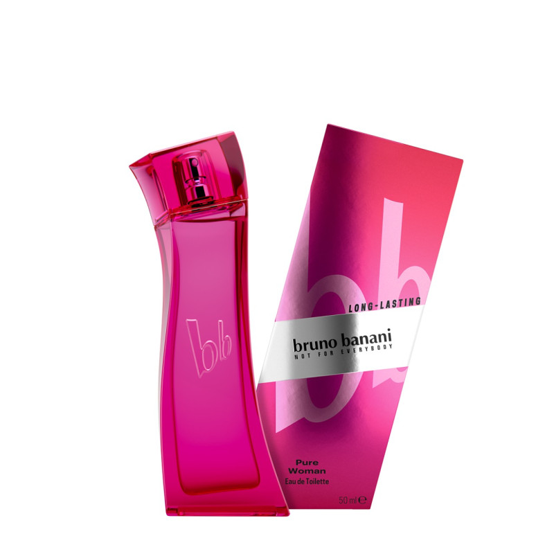 bruno-banani-pure-woman-eau-de-toilette-for-women-50ml-59.jpg BRUNO BANANI PURE WOMAN Eau de Toilette for Women 50ml - Image 1