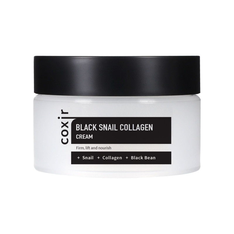 coxir-black-snail-collagen-line-anti-wrinkle-cream-with-snail-mucin-and-collagen-30ml-98.jpg COXIR BLACK SNAIL COLLAGEN LINE Anti-wrinkle cream with snail mucin and collagen 30ml - Image 1