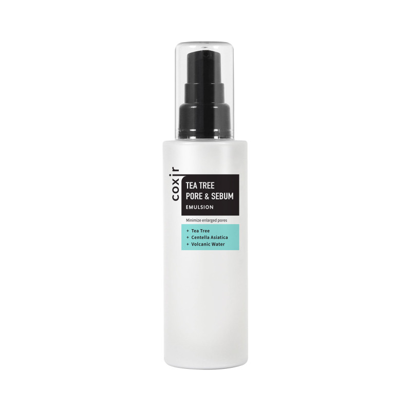 coxir-tea-tree-pore-line-moisturizing-emulsion-regulating-sebum-with-tea-tree-extract-100ml-60.jpg COXIR TEA TREE PORE LINE Moisturizing emulsion regulating sebum with tea tree extract 100ml - Image 1