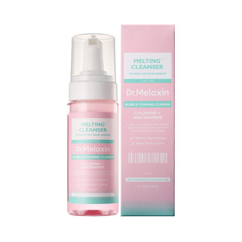 drmelaxin-melting-line-moisturizing-facial-cleansing-foam-150ml-60.jpg DR.MELAXIN MELTING LINE Moisturizing facial cleansing foam 150ml - Image 1