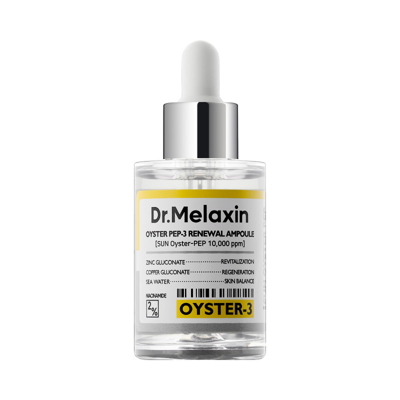 drmelaxin-oyster-pep-3-renewal-ampoule-30ml-98.jpg DR.MELAXIN OYSTER PEPTIDE AMPOULE Rejuvenating peptide serum, 30 ml - Image 1