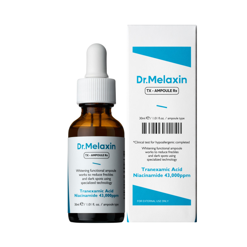 drmelaxin-tx-ampoule-rx-30ml-98.jpg DR.MELAXIN TX-AMPOULE Concentrated Brightening Serum with Tranexamic Acid 30 ml - Image 1