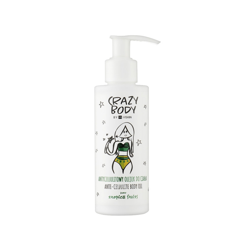 hiskin-crazy-body-anti-cellulite-oil-150ml-60.jpg HISKIN CRAZY BODY TROPICAL FRUITS Anti-Cellulite Body Oil 150 ml - Image 1