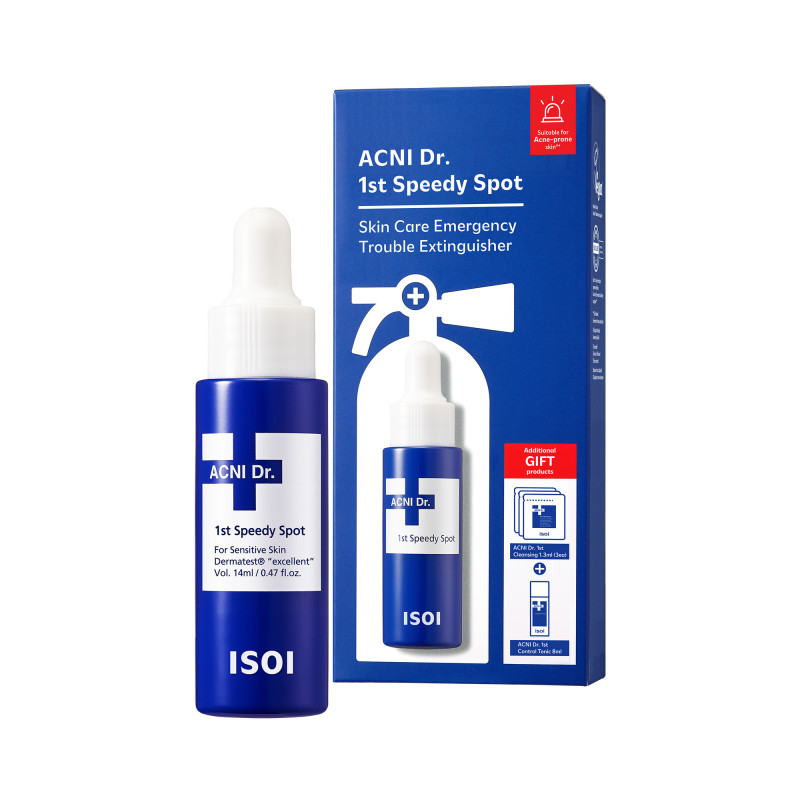 isoi-acni-dr-1st-speedy-spot-set-for-spots-14ml-8ml-13ml-98.jpg ISOI ACNI DR. 1ST SPEEDY SPOT Set for spots (14ml + 8ml + 1.3ml) - Image 1
