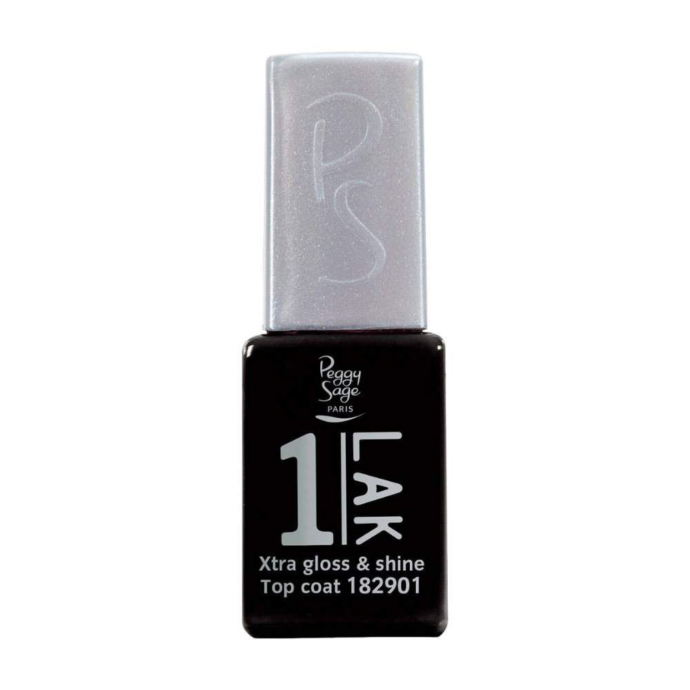 peggy-sage-1-lak-xtra-gloss-shine-top-coat-1.png Peggy Sage 1-Lak Xtra Gloss & Shine Top Coat 5ml - Image 1