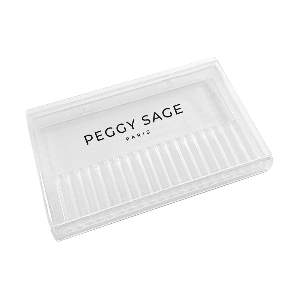 peggy-sage-electric-nail-file-bits-storage-box.png Peggy Sage Electric Nail File Bits Storage Box - Image 1