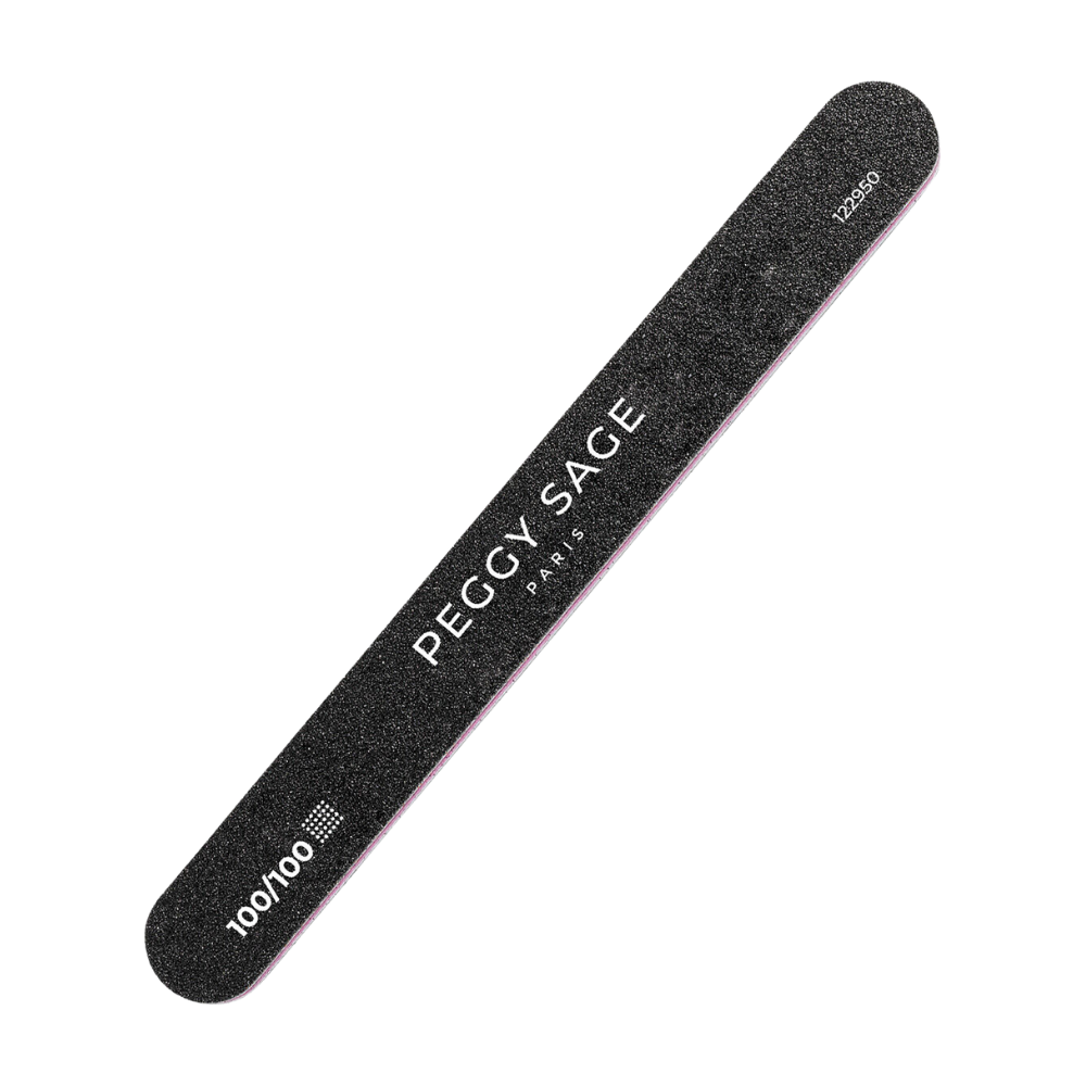 peggy-sage-washable-2-way-nail-file-black-100-100.png Peggy Sage Washable 2-Way Nail File Black 100/100 - Image 1