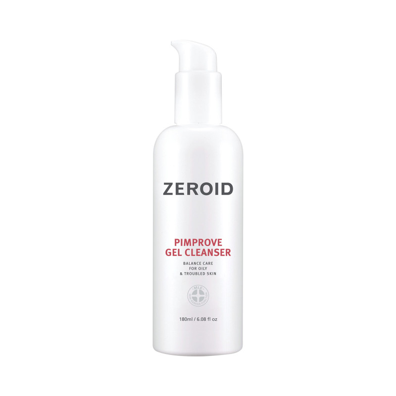 zeroid-pimprove-hypoallergenic-cleansing-gel-for-oily-and-acne-skin-180ml-98.jpg ZEROID PIMPROVE Hypoallergenic Cleansing Gel for Oily and Acne Skin 180ml - Image 1