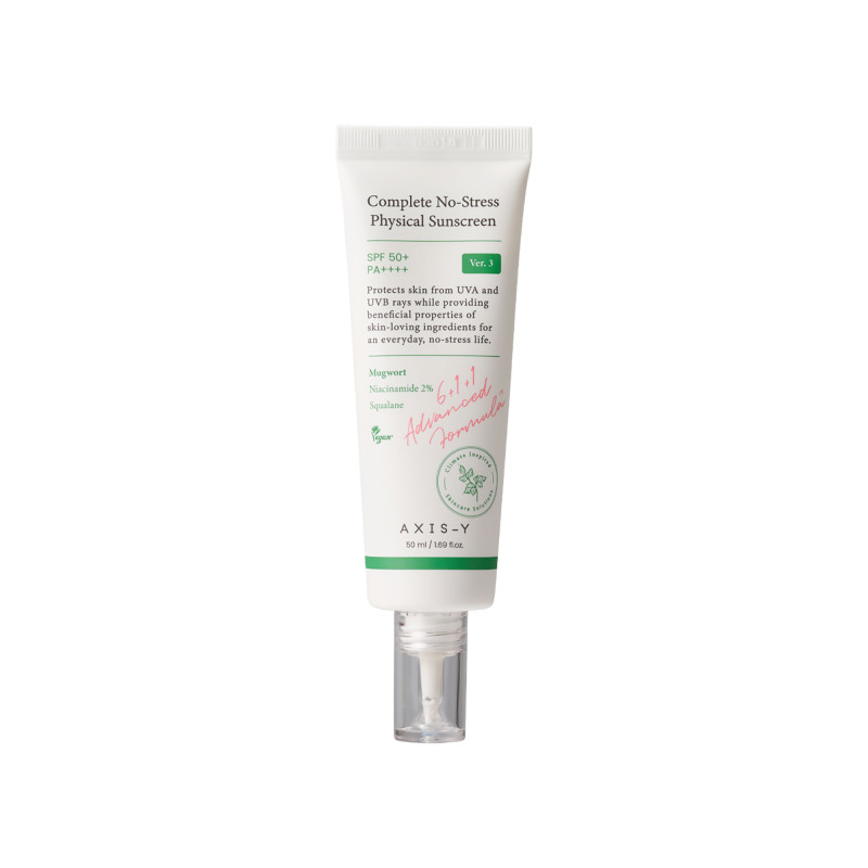 axis-y-complete-mineral-sunscreen-spf50-pa-50ml.jpg AXIS-Y COMPLETE Mineral Sunscreen SPF50+ PA++++ 50ml - Image 1