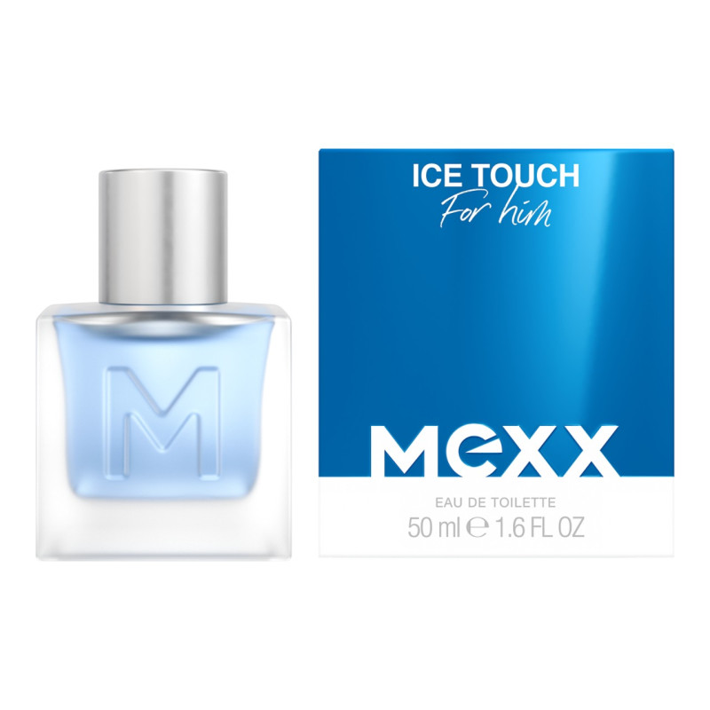 mexx-ice-touch-eau-de-toilette-for-men-50ml.jpg MEXX ICE TOUCH Eau de Toilette for Men 50ml - Image 1